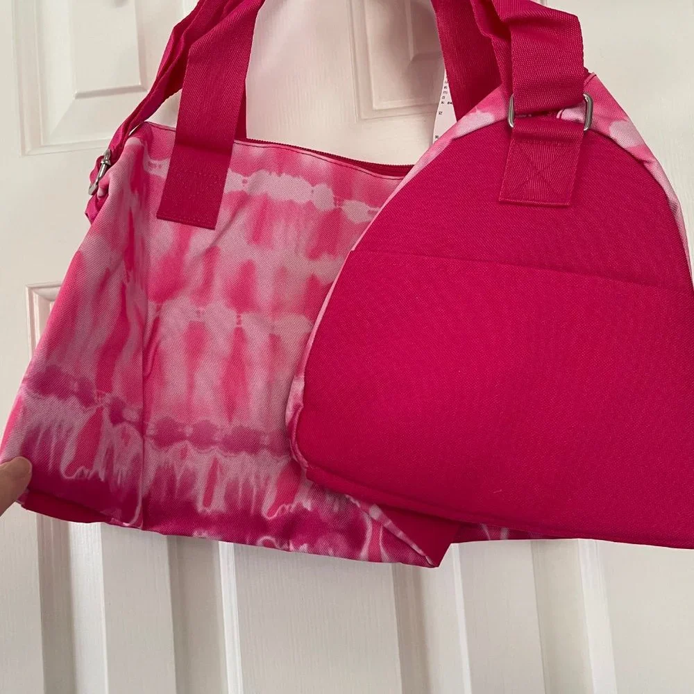 Justice Pink Dance Heart Duffle Bag New with Tags
